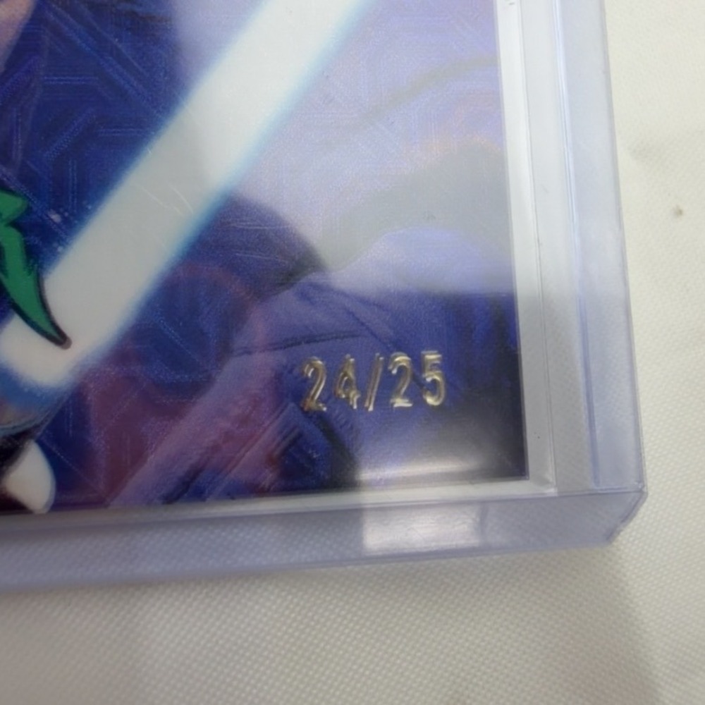 2025 Topps Chrome Star Wars Ezra Bridger Galaxy Graffiti /25 GG-10 SSP Case Hit - Picture 2 of 3